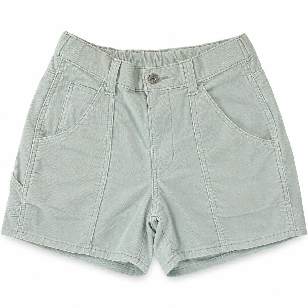 Levi’s mint green fine-wale corduroy shorts